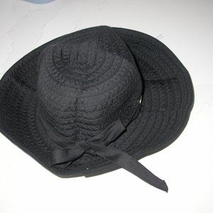 Black 100% Cotton Hat